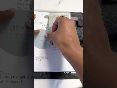 3 Ways To Use our Glass Plastic Dry Erase Tab #shorts | Cloth & Paper