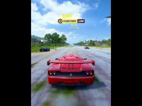 FERRARI F50 GT NEVER GETS OLD!#forzahorizon5 #ferrari #fh5 #trending #viral #youtubeshorts #dragrace