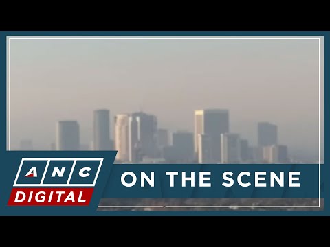 LOOK: Infamous 'Hollywood' sign barely visible due to smoke from LA wildfires | ANC