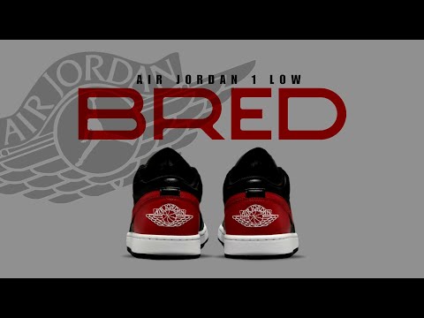 BRED 2024 Air Jordan 1 Low DETAILED LOOK + PRICE