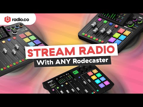 How to use a Rodecaster (Pro, Pro II, Duo) for an Online Radio Show