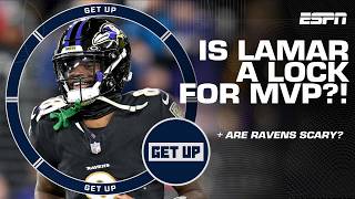 Is Lamar Jackson A LOCK for MVP? 🔒 + Are the Ravens looking SCARY?! 👀 | Get Up