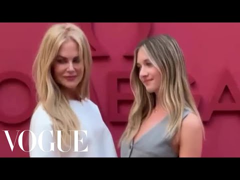 Nicole Kidman and Her Daughter on the Red Carpet