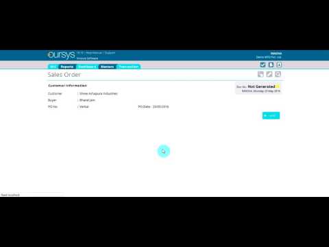 How to Create Sales Order Open Qty