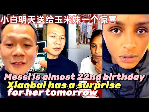 梅西快过22岁生日了，小白明天给她准备了一个惊喜！Messi is almost 22nd birthday, Xiaobai has a surprise for her tomorrow!