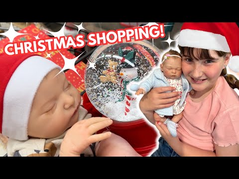 CHRISTMAS SHOPPING WITH MY REBORNS