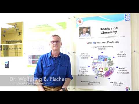 Dr  Wolfgang B  Fischer, an expert of membrane proteins from Germany