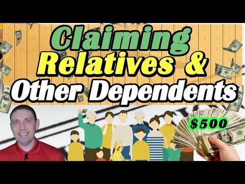 Claiming a Dependent on Taxes! (How To Claim Someone Who Doesn't Live With You & $500 Tax Credit💸)