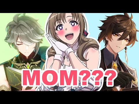 Mom reacts to ALL Genshin Impact characters!