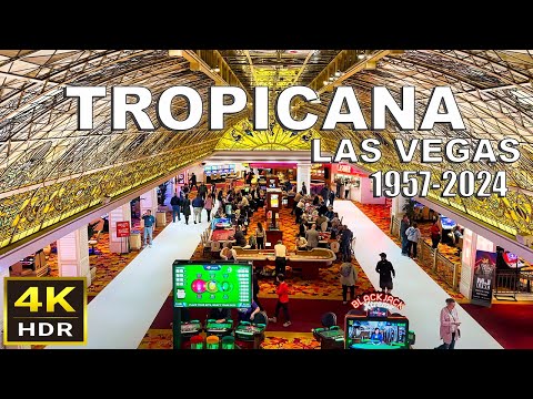 [4K HDR] Tropicana Las Vegas Farewell Walking Tour | 2024