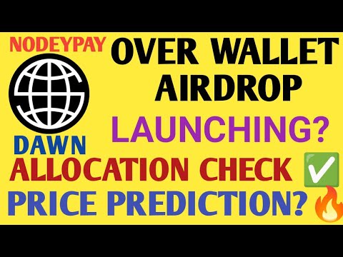 Over Wallet Airdrop Allocation Check | Over Wallet Launch Date | Over Coin Price Prediction