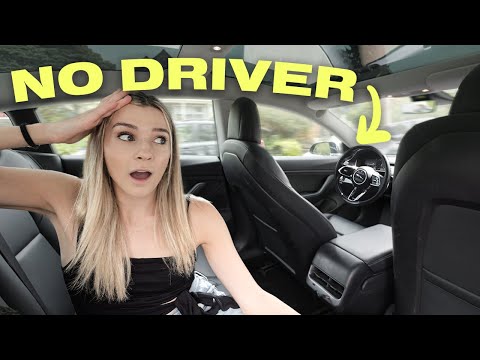 I Let a REAL Full Self Driving Car Drive Me For The Day