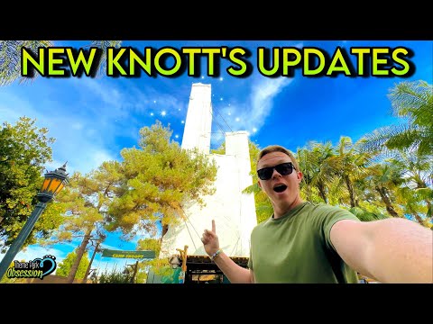 Knott’s Berry Farm Updates This Week! Monte, Christmas Preparations ￼& Low Crowds!