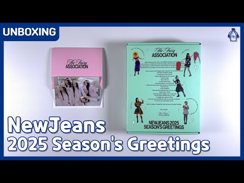 NewJeans 2025 Season's Greetings 'The Fairy Association' + Weverse Shop POB #Unboxing (13/12/2024)