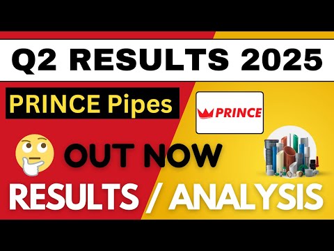 Prince pipes Q2 Results 2025 | Prince pipe Result Today | Prince pipes Share Latest News | Prince