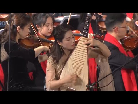 缪晓铮--十面埋伏、送我一枝玫瑰花--2022佛山新年音乐会 Miao Xiaozheng (Pipa)--Ambush from Ten Sides, Send Me a Rose