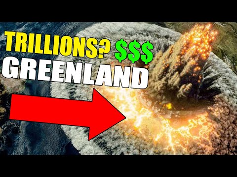 How much Damage was caused in Greenland? (Trillions)