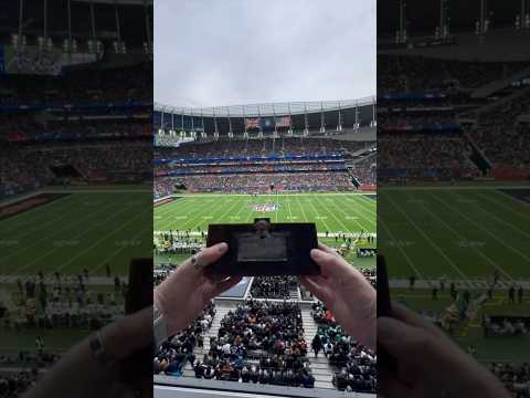 NFL London Games looking UNREAL on a 130-year old panoramic camera! 🤯 @ExpiredFilmClub 🎞️