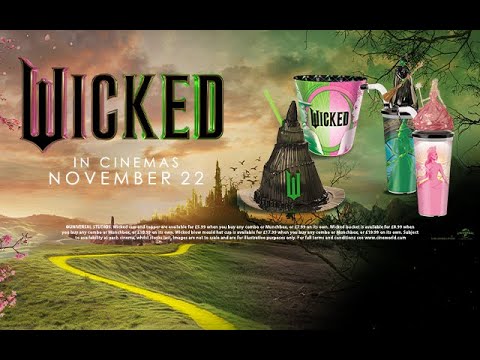 Defy gravity with Wicked merch at Cineworld ✨💚