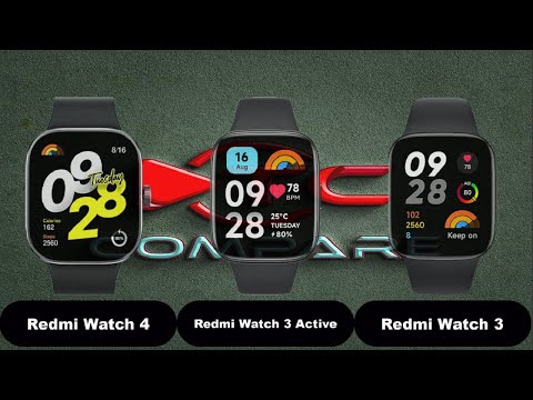 Redmi Watch 4 vs Redmi Watch 3 Active vs Redmi Watch 3।। Battle of Redmi Watches