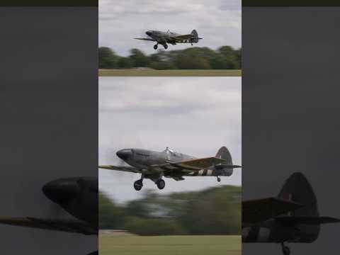 Spitfire & F4U getting airborne