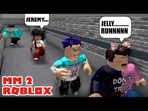 Trolling Jeremy in MM2 (Roblox Funny Moments)