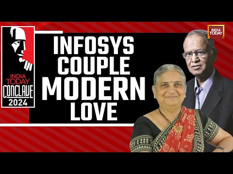 India Today Conclave 2024: Sudha & Narayana Murthy Exclusive |Fascinating Journey of Infosys Couple