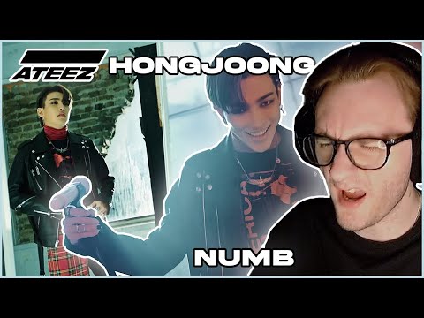 HE IS SO COOL!!! | ATEEZ(에이티즈) BY. HONGJOONG #5 – Numb (Original. Linkin Park) | REACTION