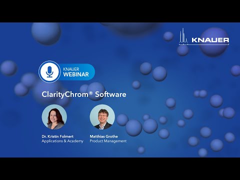 KNAUER Webinar: ClarityChrom® Software