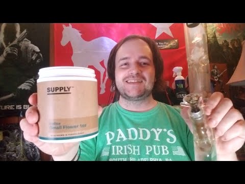 🍃 Supply Lime Sorbet 1 Oz Cannabis Unboxing Smoke Session Review! 🌿🔥