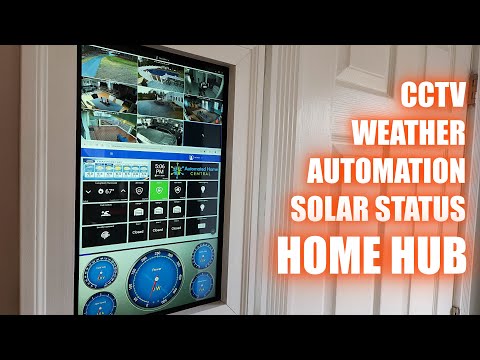 Smarthome Touchscreen Info Center ON THE CHEAP!