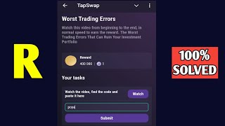 Worst Trading Errors | Tapswap Code | The Worst Trading Errors That Can Ruin Your Investment