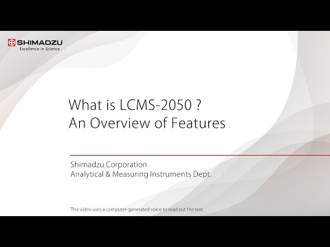 What is LCMS-2050? An Overview of Features