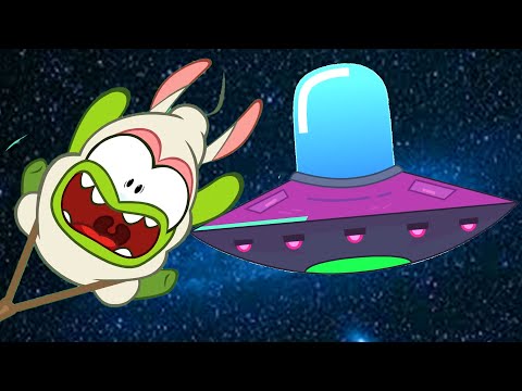 Om Nom Stories - Scary Aline Ship | Funny Cartoons For Children | Kids Shows Club