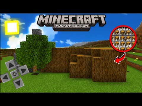 COMO FAZER A MELHOR FARM DE MADEIRA DO MINECRAFT PE | TUTORIAL