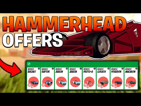 What People Offer for *NEW* HAMMERHEAD Car in Jailbreak Trading!