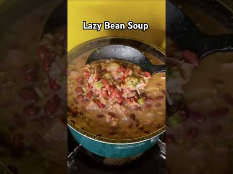 Lazy Creamy Bean Soup - Luz in Taiwan | 奶香蔬食紅豆粥 #creamy  #food  #beansoup  #beans #asmr #cooking