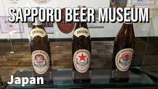 Sapporo Beer Museum Tour Tasting and Surprise Hokkaido Dessert [4K]