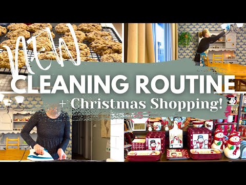 NEW Cleaning Routine + CHRISTMAS Shopping! | Motivated Moms Cleaning Routine