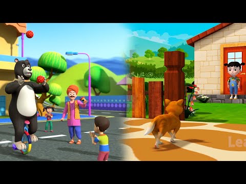 Billi Mausi Billi Mausi Aloo Kachaloo & Kalu Madari | Kids Song | Hindi Rhymes For Children