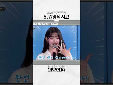 몇 개나 알고 계신가요? 2024년 밈 총결산 #part1