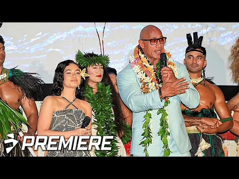 MOANA 2 World Premiere | Dwayne Johnson, Auli‘i Cravalho