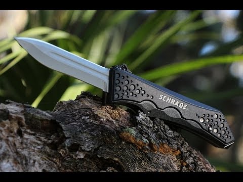 NEW! Schrade SCHOTF6 Assisted Opening Knife - Best Assisted Opening Knife