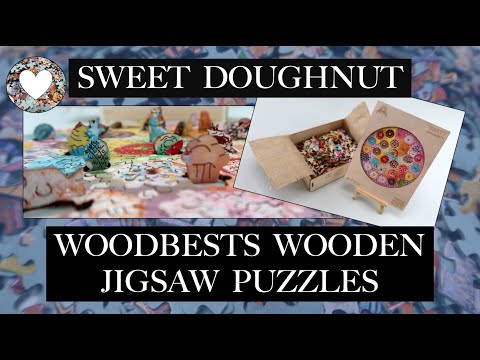 My First Gifted Wooden Jigsaw Puzzle - Sweet Doughnut from Woodbests