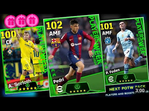 Upcoming Thursday New Potw Worldwide May 23'24 In eFootball 2024 Mobile | Players Max Ratings