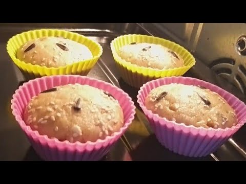 Whole Wheat Banana Muffins | Eggless |No Maida, No Sugar, No Butter | Soft and Spongy |  Cupcake |