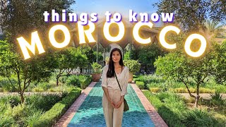 Things To Know Before Going To Morocco