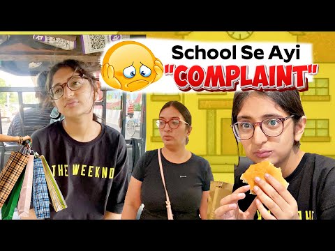 School Se Aayi Complaint ☹️ | Trip ki Shopping k baad | MyMissAnand Family Vlog