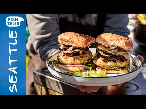 How To Grill a Tuna Burger with Green Curry