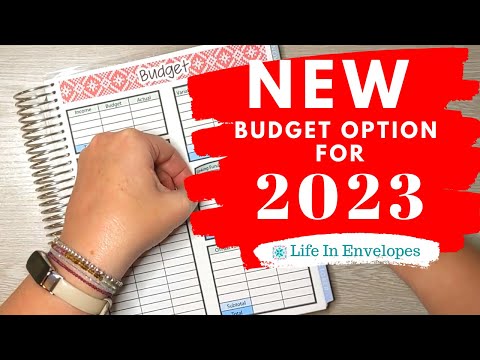 NEW Budget Option for 2023 / Erin Condren 7x9 Monthly Planner / EC Notebook / Family Budget